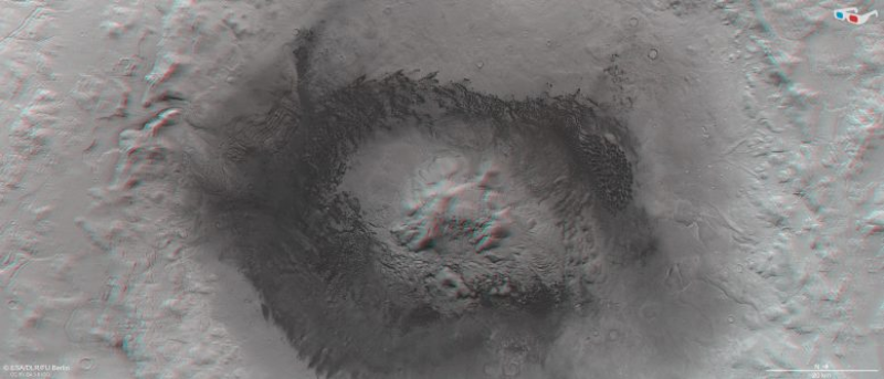 Krater Moreux na Marsie 