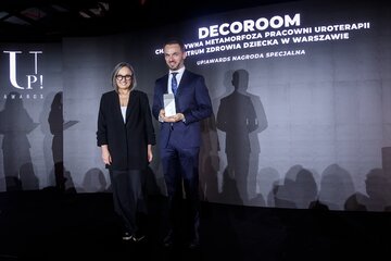 Adam Budzyński, prezes Decoroom i&nbsp;Magda Grefkowicz, dziennikarka Dom.wprost.pl