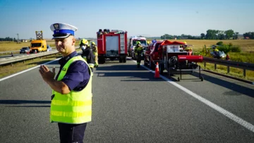 Zdjęcie z miejsca wypadku 