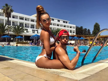 Fabian Drzyzga i Monika Drzyzga 