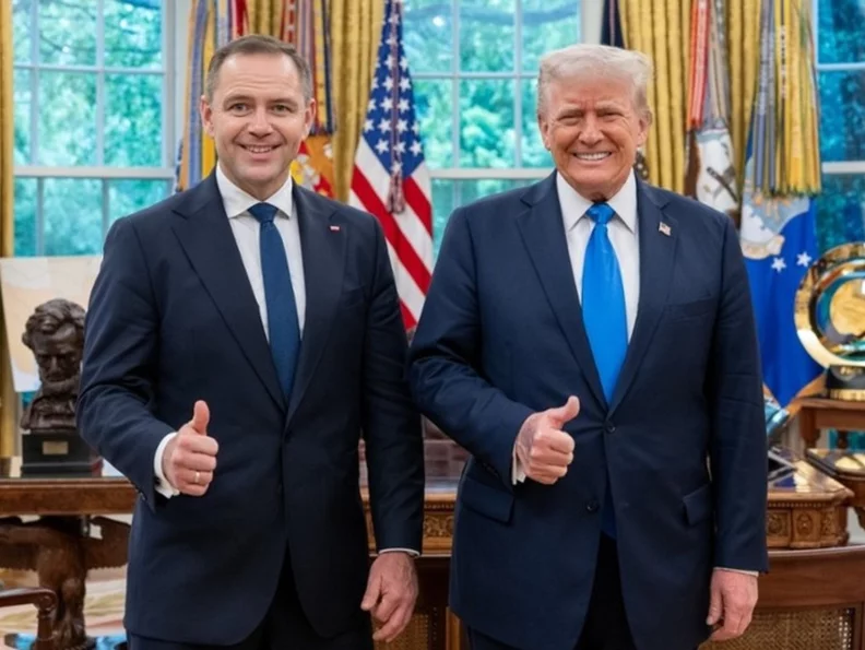 Miniatura: Karol Nawrocki wyróżniony przez Donalda...