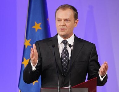 Miniatura: Tusk: chciałbym być i w Brukseli i na...