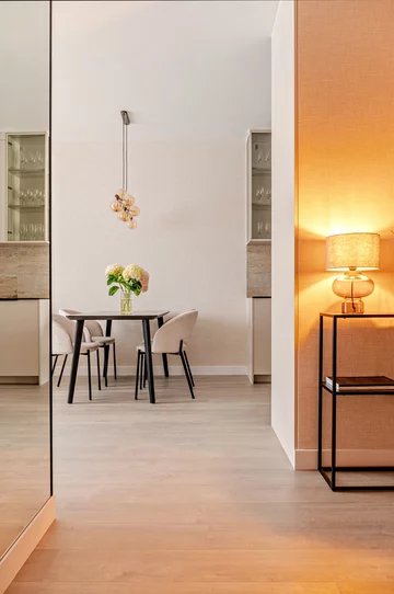 Miękka nowoczesność. Projekt: Deer Design 