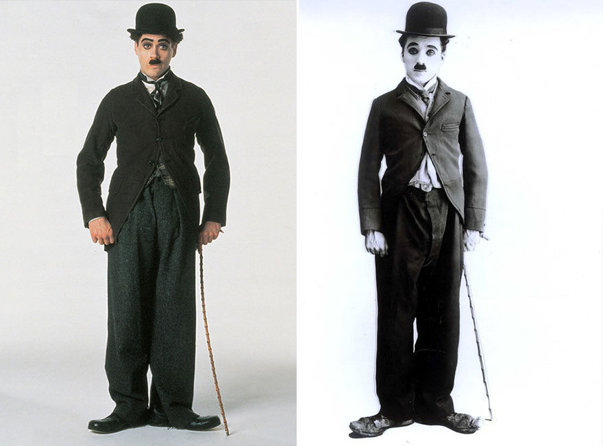 Robert Downey Jr. jako Charlie Chaplin