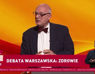 Miniatura: Korwin-Mikke rzucił w Trzaskowskiego...