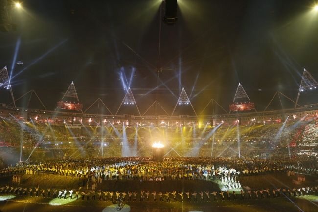 Rozpoczęcie Igrzysk XXX Olimpiady było efektowne (fot. PAP/EPA)
