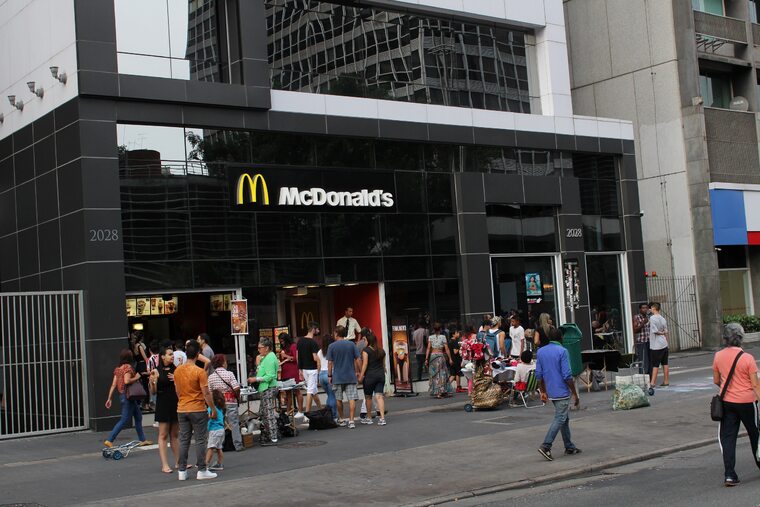 Jedna z restauracji McDonald's w Brazylii