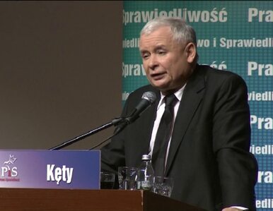 Miniatura: Kaczyński żartuje z Jarosława Gowina....
