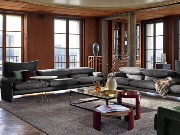 Sofa Marralunga, proj. Vico Magistretti dla&nbsp;Cassina