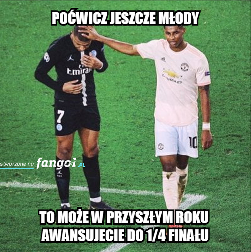 Mem po meczu PSG z Manchesterem United 