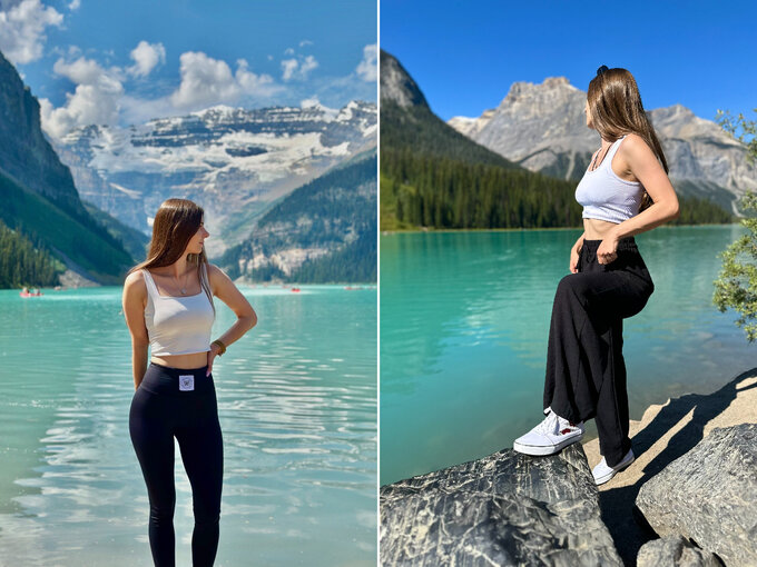 Paulina Surzhko i jeziora