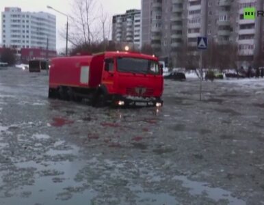 Miniatura: Jekaterynburg najpierw pod wodą, potem...