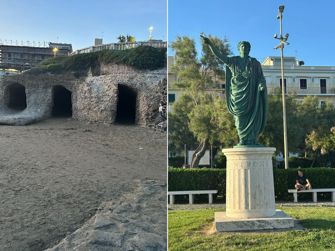 Nero and the caves