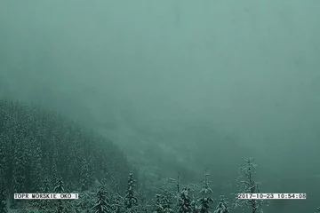 Widok z kamery TOPR-u. 23 października 2017 r. 