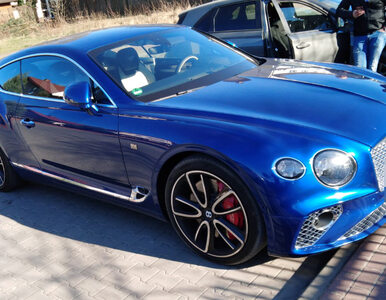 Miniatura: Kierowca Bentleya za 1,5 mln zostawił...