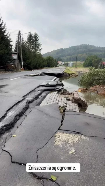 Skutki powodzi na Dolnym Śląsku 