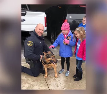 Nietypowa akcja policji dla chorej Emmy 