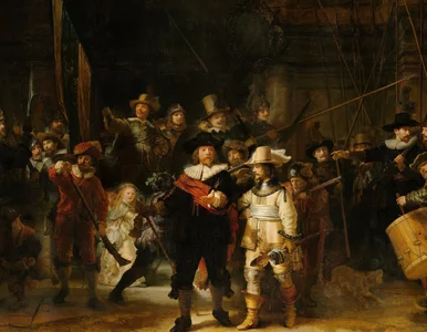 Miniatura: Słynny obraz Rembrandta skrywa tajemnice....