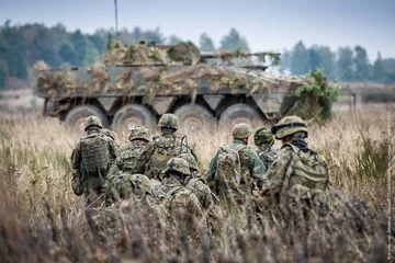 Ćwiczenia Brygady Zmechanizowanej (fot. fot. st.chor.mar. Arkadiusz Dwulatek / Combat Camera DO RSZ)