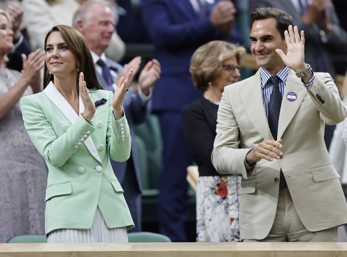 Kate Middleton i Roger Federer 