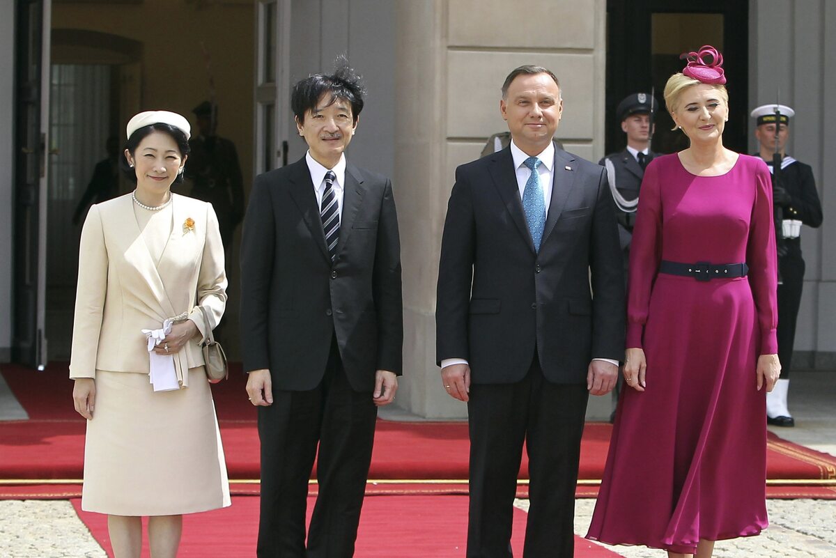 Japońska para książęca przyjechała do Polski 