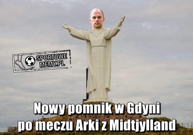 Memy po meczu Arki Gdynia z  FC Midtjylland 