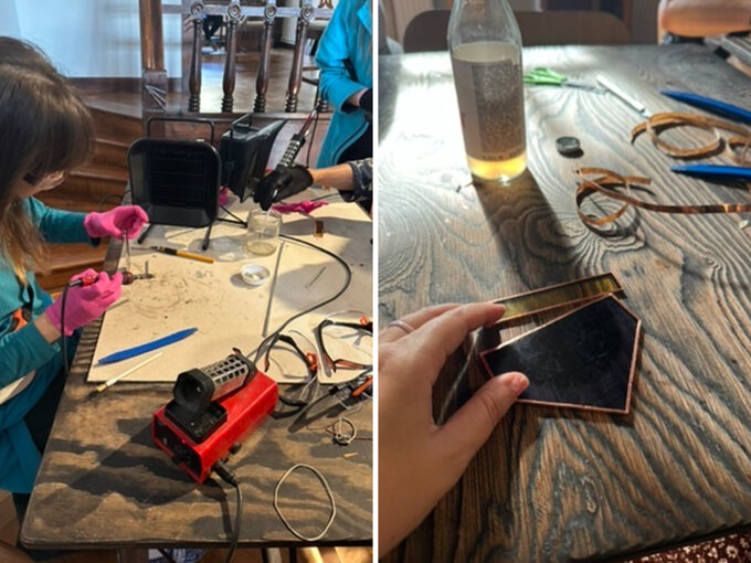 W Pracowni i Muzeum Witrażu w Krakowie