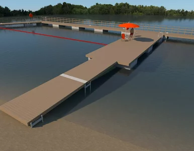 Miniatura: Nowa przestrzeń na lato. Pływające pomosty...