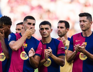 Miniatura: Napastnik FC Barcelony wylądował w...