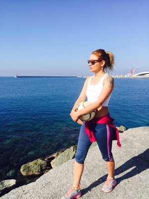 Miniatura: Irańska piłkarka Shiva Amini