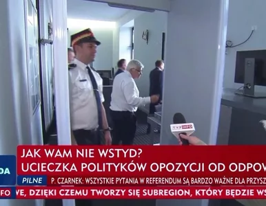 Miniatura: Kuriozalny pościg dziennikarzy TVP za...