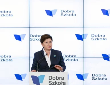 Miniatura: Premier Szydło: My jesteśmy rządem, który...