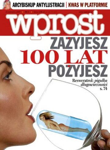 Okładka tygodnika Wprost nr 2/2007 (1255)