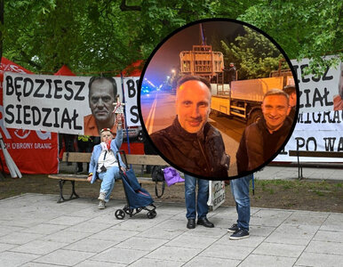 Miniatura: „Miasteczko Gniewu” pod KPRM. Protestujący...