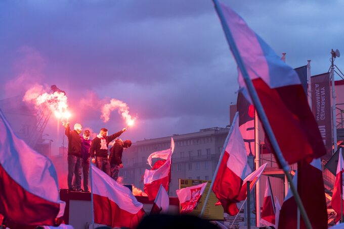 Marsza Niepodległości w Warszawie