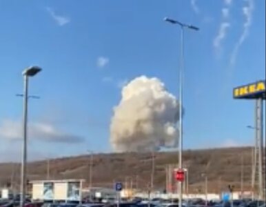 Miniatura: Eksplozja w fabryce rakiet w Serbii. Chaos...