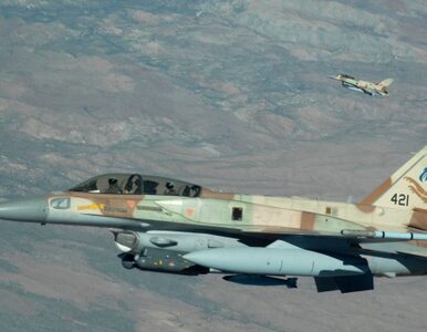 Miniatura: Izrael dokonał ataku lotniczego. 4 osoby...
