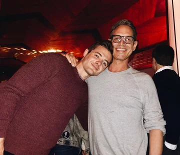 Robbie Rogers i Greg Berlanti 