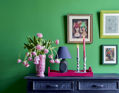 Kolor zielony we wnętrzach. Zieleń na ścianach, tapicerkach, w dodatkach