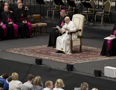 Miniatura: Papież złożył kondolencje ofiarom zamachów...