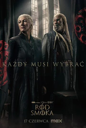 Plakat z 2. sezonu serialu „Ród Smoka” 