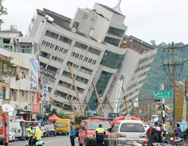 Miniatura: Potężne trzęsienie ziemi na Tajwanie....