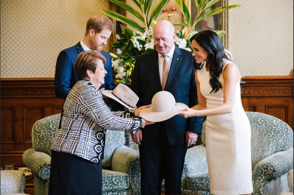 Miniatura: Księżna Meghan i książę Harry z wizytą w...