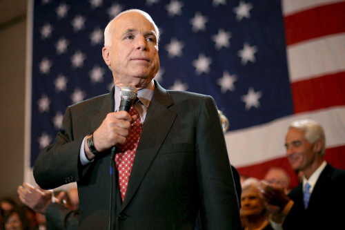 Kandydat Partii Republikańskiej, senator z Arizony John McCain