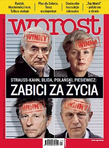 Okładka tygodnika Wprost nr 27/2011 (1482)