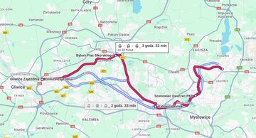 Z&nbsp;Gliwic do&nbsp;Dąbrowy G&oacute;rniczej tramwajem