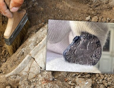 Miniatura: Poszukiwacze metali trafili na coś...