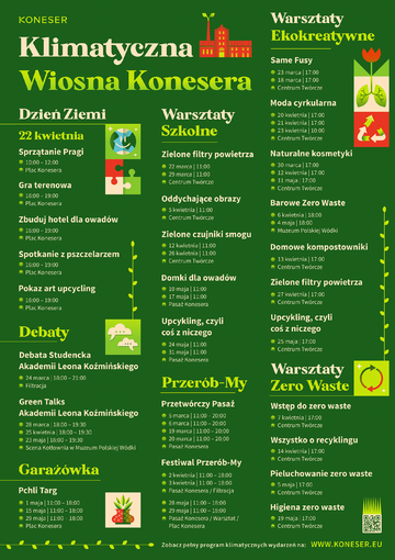 Klimatyczna wiosna Konesera