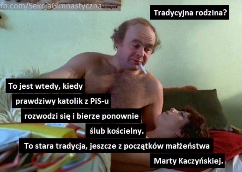 Mem po kolejnym ślubie kościelnym Jacka Kurskiego 