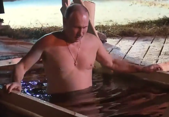 Miniatura: Putin obchodzi prawosławne uroczystości...